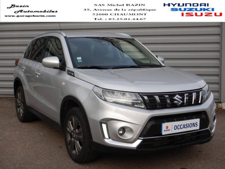52000 : Hyundai Chaumont - Garage Michel Bazin - SUZUKI Vitara - Vitara - Silky Silver métallisé 2 - Traction - Essence/Micro-Hybride