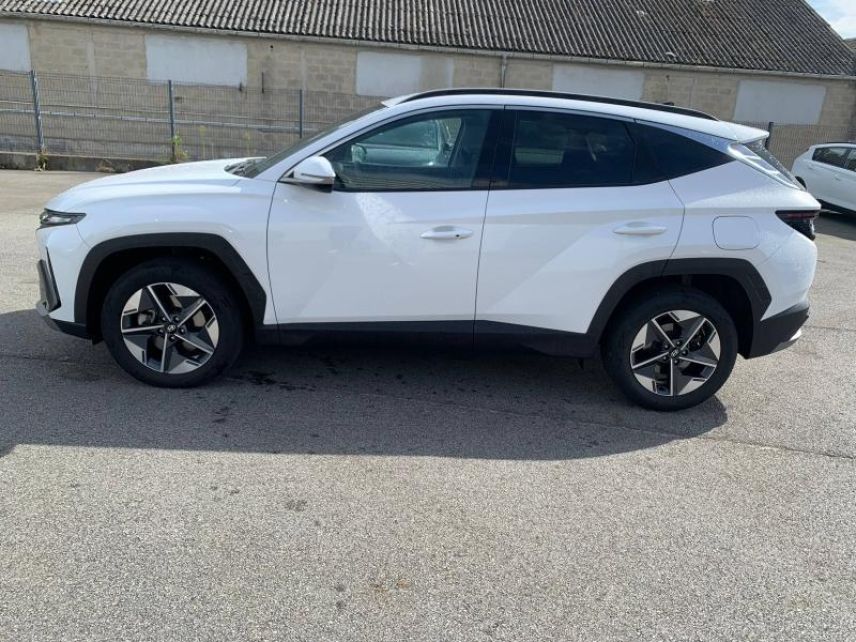29200 : Hyundai Brest - Iroise Automobiles - HYUNDAI Tucson - Tucson - Serenity White Métal - Traction - Hybride : Essence/Electrique