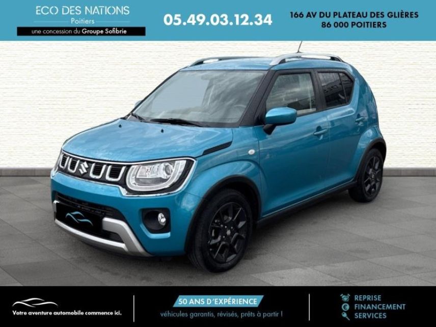 86000 : Hyundai Poitiers - Eco des Nations - SUZUKI Ignis - Ignis - Neon Blue métallisé - Traction - Essence/Micro-Hybride