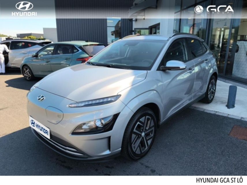 50000 : Hyundai Saint-Lô - GCA - HYUNDAI Kona - Kona - Shimmering Silver Métal - Traction - Electrique