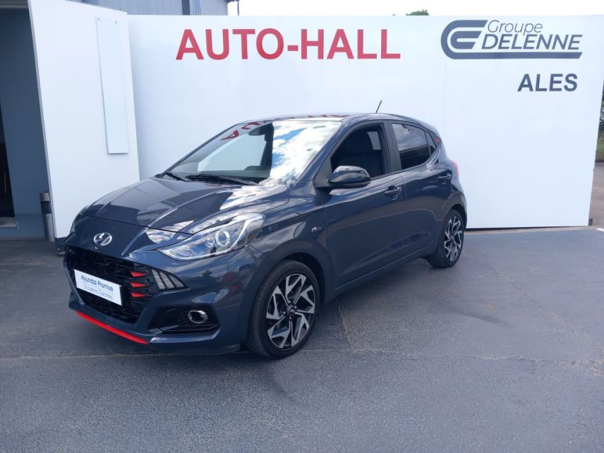 30100 : Hyundai Alès - Auto Hall - HYUNDAI i10 N Line - i10 III - Gris - Boîte manuelle - Essence sans plomb