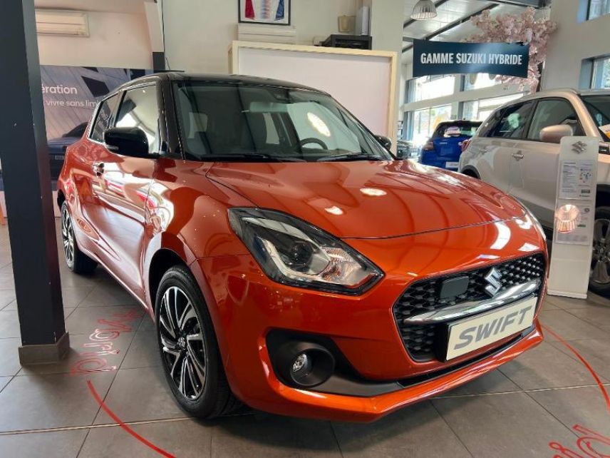 89100 : Hyundai Sens - APS - SUZUKI Swift - Swift - FLAME ORANGE METAL TOIT BLACK CFK - Traction - Essence/Micro-Hybride