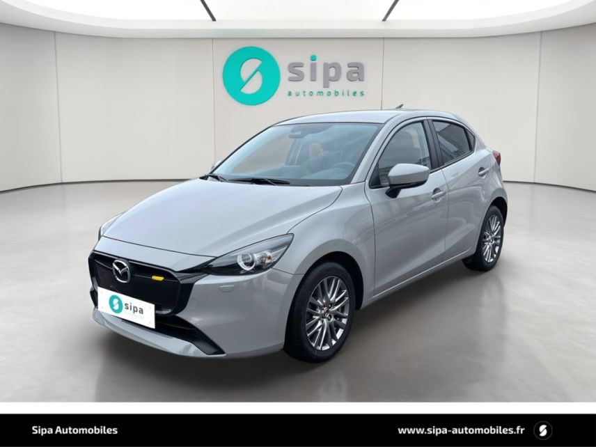 33110 : Hyundai Bordeaux Nord Le Bouscat - Sipa Automobiles - MAZDA MAZDA2 2023 Exclusive-Line - MAZDA2 III - Gris - Boîte manuelle - Essence sans plomb