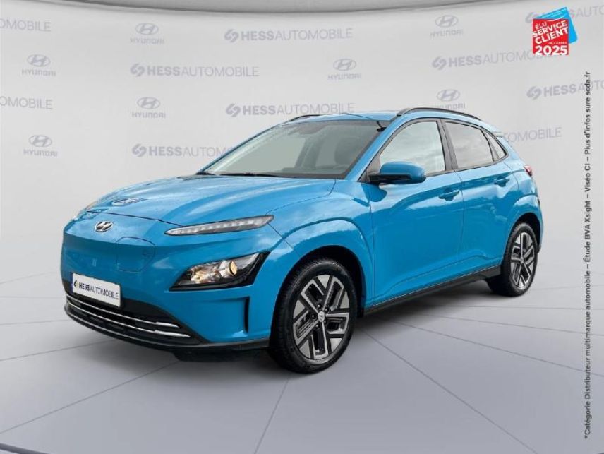 67800 : Hyundai Strasbourg - HESS Automobile - HYUNDAI Kona - Kona - Bleu - Traction - Electrique