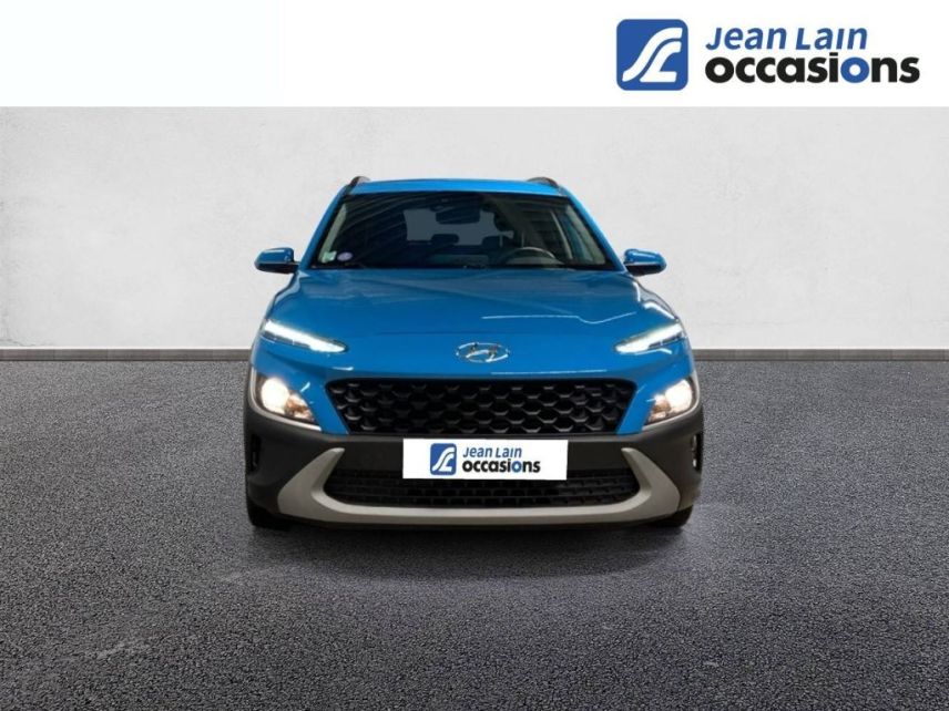 73290 : Hyundai Chambéry - Jean Lain Mobilités - HYUNDAI KONA HYBRID Intuitive - KONA - Bleu - Automate sequentiel - Essence / Courant électrique