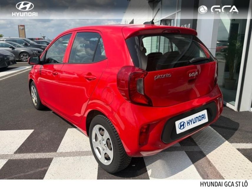 50000 : Hyundai Saint-Lô - GCA - KIA Picanto - Picanto - Rouge Grenat métallisé - Traction - Essence