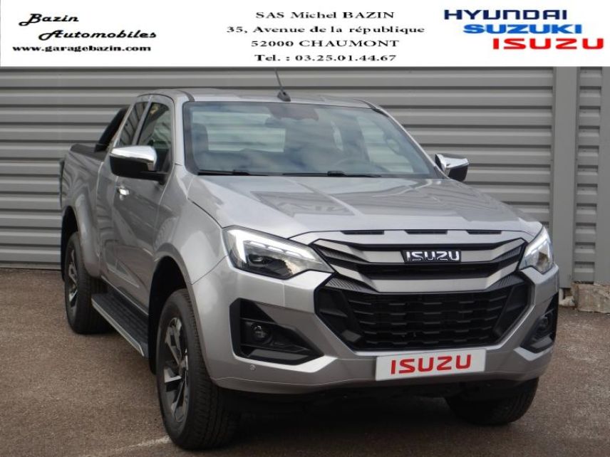 52000 : Hyundai Chaumont - Garage Michel Bazin - ISUZU D-Max - D-Max - Mercury Silver Metallic - Transmission intégrale enclenc - Diesel