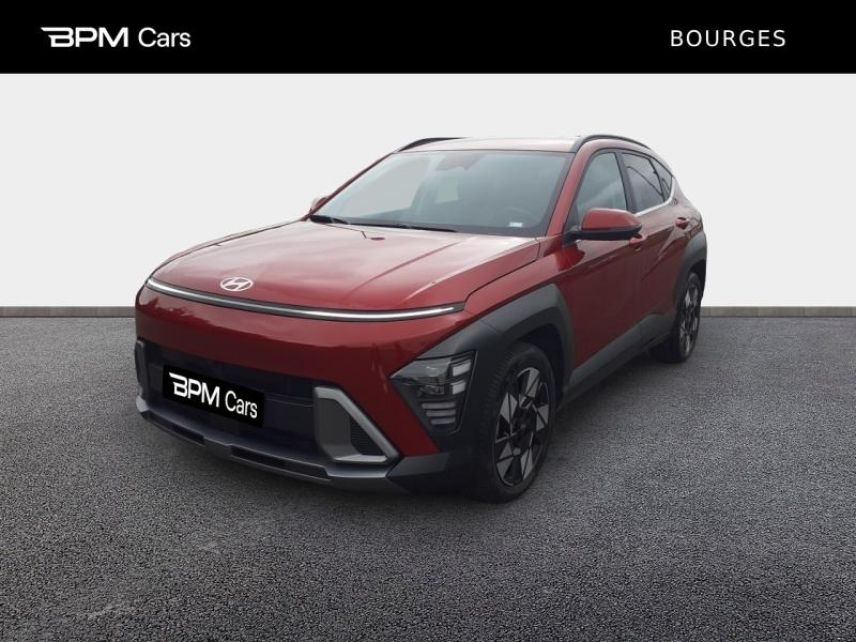 18230 : Hyundai Bourges - BPM Cars - HYUNDAI Kona - Kona - Ultimate Red métallisé - Traction - Hybride : Essence/Electrique