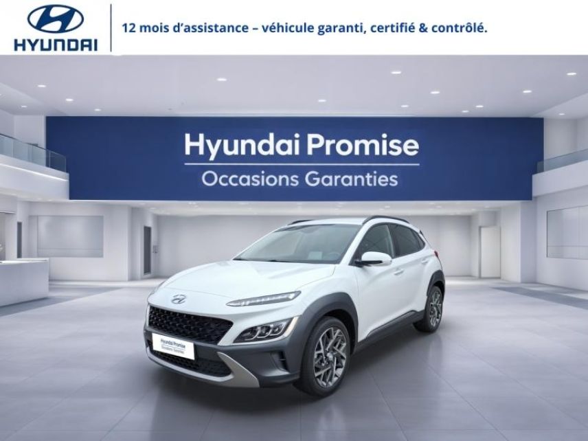 56000 : Hyundai Vannes - Park Lann Automobiles - HYUNDAI Kona - Kona - Atlas White - Traction - Hybride : Essence/Electrique