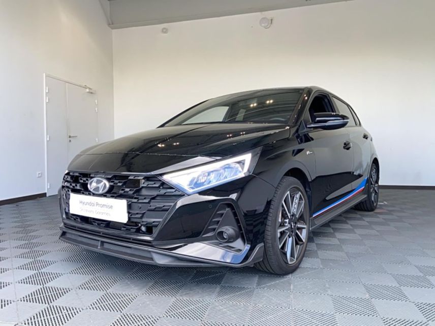 85000 : Hyundai La Roche-sur-Yon - Océane Auto - HYUNDAI i20 N Line Creative - i20 III - Noir - Automate sequentiel - Essence sans plomb