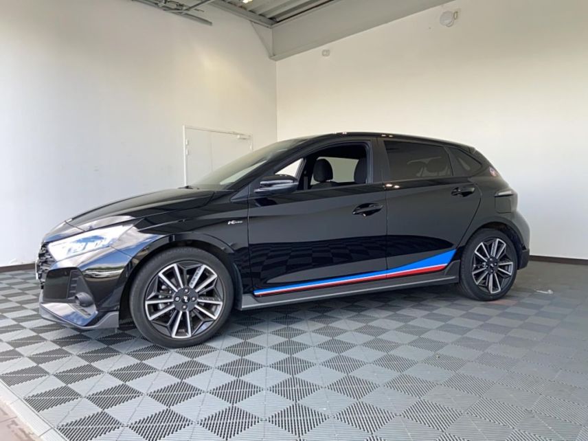 85000 : Hyundai La Roche-sur-Yon - Océane Auto - HYUNDAI i20 N Line Creative - i20 III - Noir - Automate sequentiel - Essence sans plomb