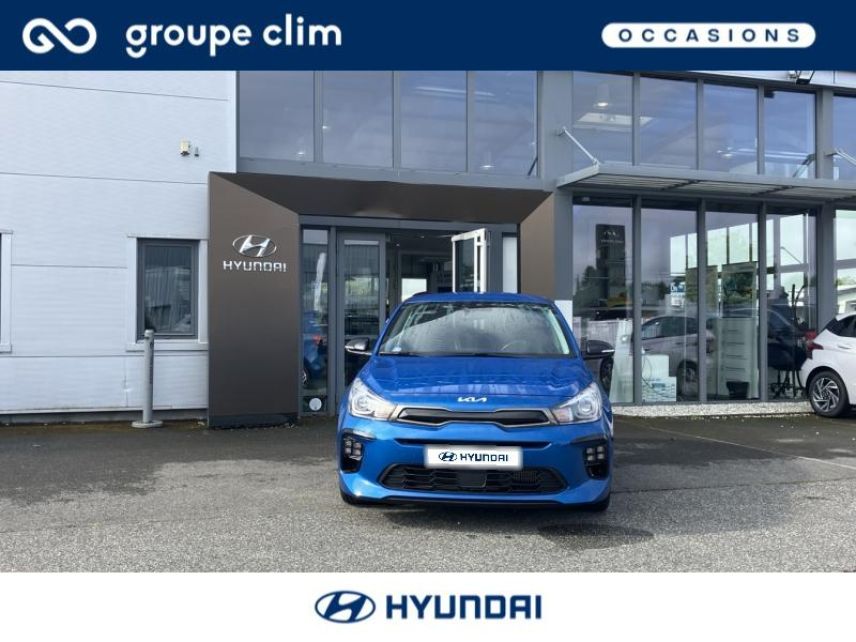 65000 : Hyundai Tarbes i-AUTO - KIA Rio - Rio - Bleu Azur métallisé - Traction - Essence/Micro-Hybride