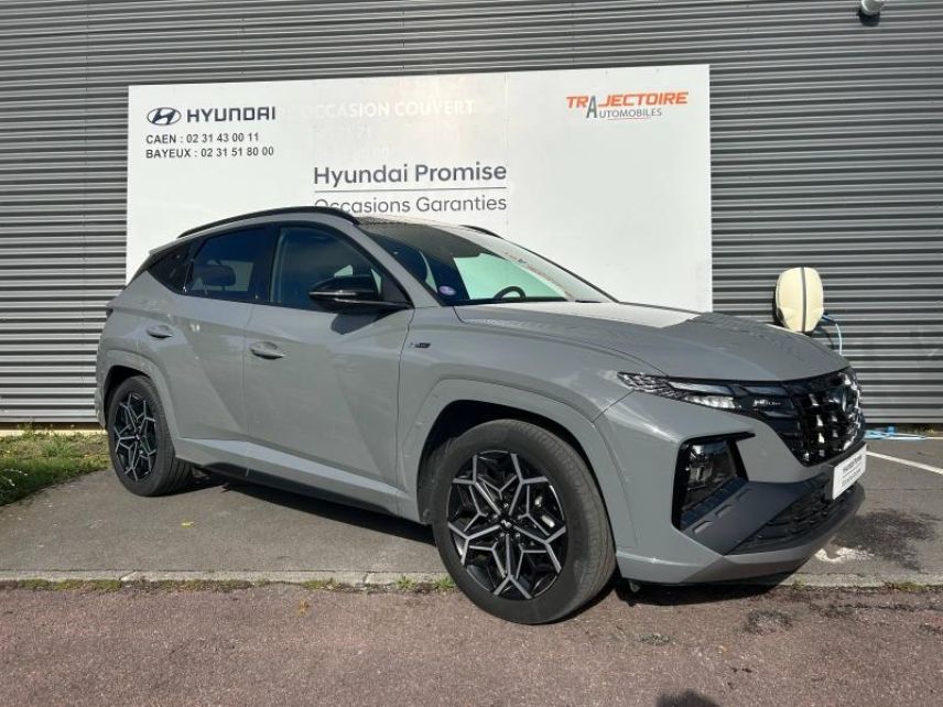 14100 : Hyundai Lisieux - Trajectoire Automobiles - HYUNDAI Tucson - Tucson - Shadow Grey - Traction - Hybride : Essence/Electrique