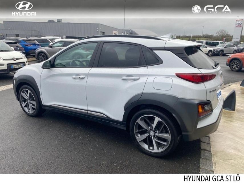 50000 : Hyundai Saint-Lô - GCA - HYUNDAI Kona - Kona - Chalk White Métal - Traction - Diesel