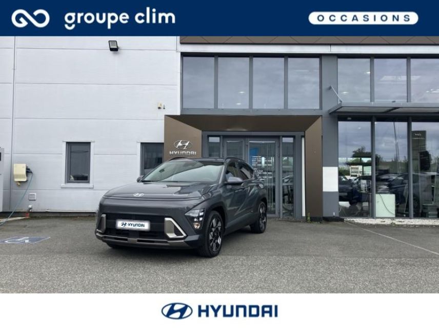 65000 : Hyundai - Groupe Clim - Tarbes - HYUNDAI Kona - Kona - Ecotronic Gray perlé métallisé - Traction - Hybride : Essence/Electrique
