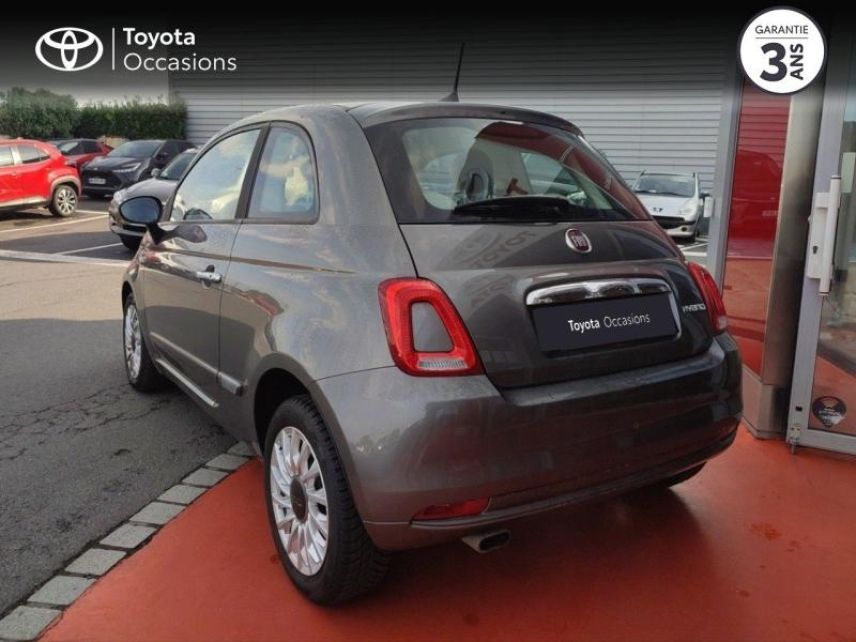 50000 : Hyundai Saint-Lô - GCA - FIAT 500 - 500 - Bossa Nova White Pastel - Traction - Essence/Micro-Hybride