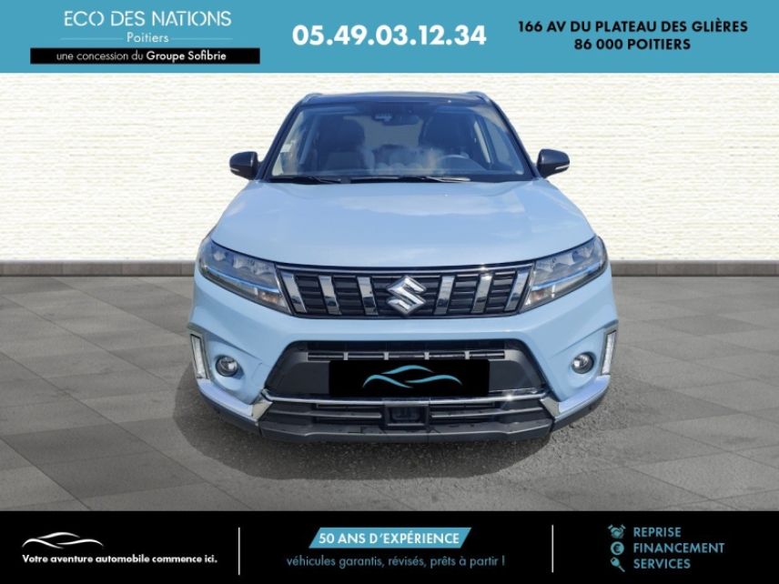 86000 : Hyundai Poitiers - Eco des Nations - SUZUKI Vitara - Vitara - Bleu clair - Traction - Essence/Micro-Hybride