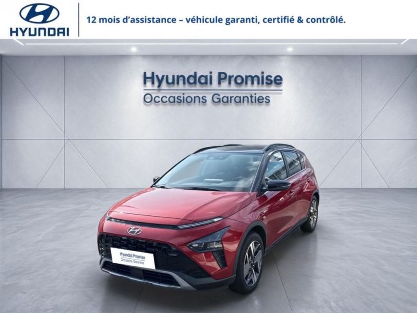 45000 : Hyundai Orléans - GCA - HYUNDAI Bayon - Bayon - Dragon Red Métal/Toit/rétros Black - Traction - Essence/Micro-Hybride