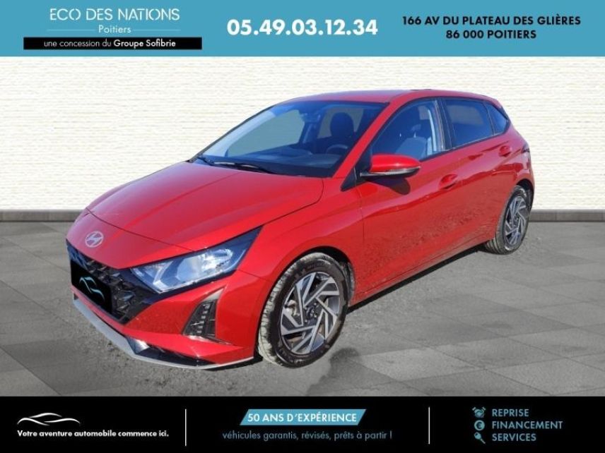 86000 : Hyundai Poitiers - Eco des Nations - HYUNDAI I20 - I20 - Rouge -  - Essence