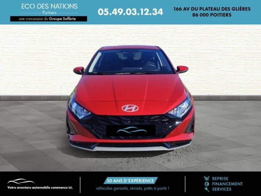 86000 : Hyundai Poitiers - Eco des Nations - HYUNDAI I20 - I20 - Rouge -  - Essence