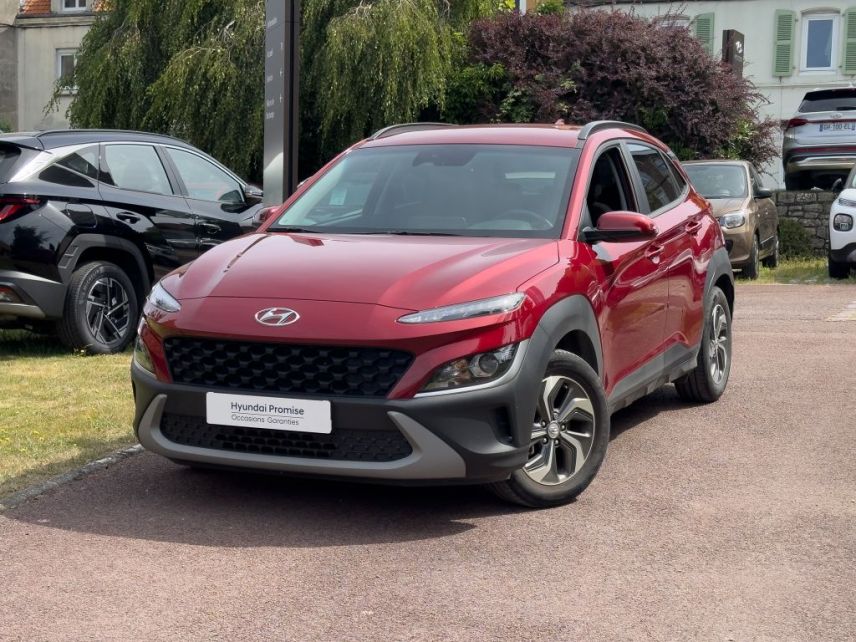 62360 : Hyundai Boulogne-sur-Mer - Garage Du Château - HYUNDAI KONA HYBRID Intuitive - KONA - Rouge - Automate sequentiel - Essence / Courant électrique