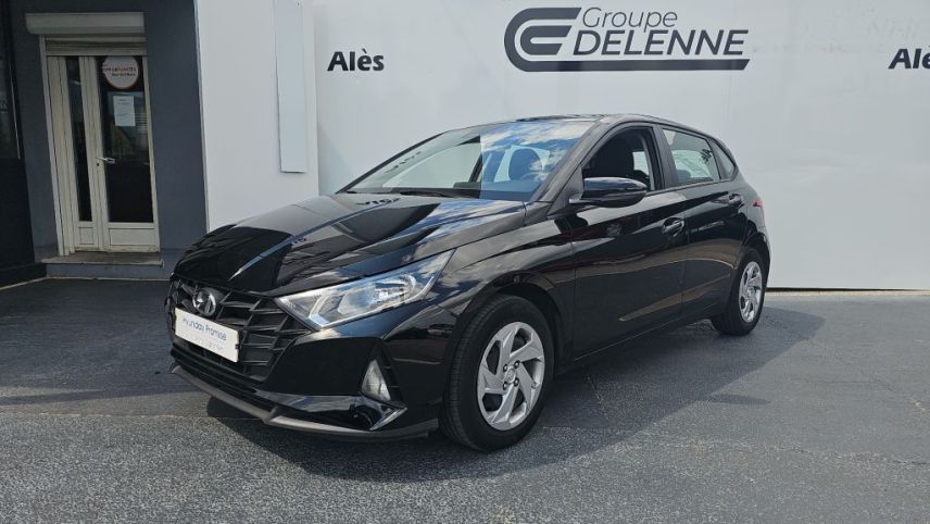 30100 : Hyundai Alès - Auto Hall - HYUNDAI i20 Initia - i20 III - Noir - Boîte manuelle - Essence sans plomb