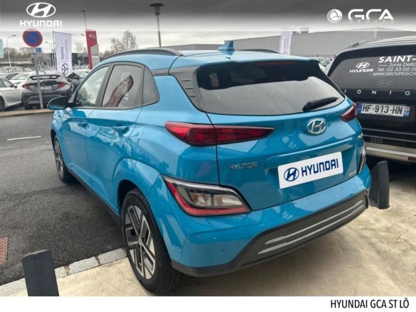 50000 : Hyundai Saint-Lô - GCA - HYUNDAI Kona - Kona - Surfy Blue Métal - Traction - Electrique