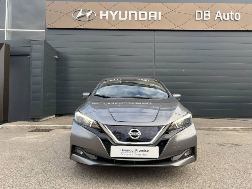 21300 : Hyundai Dijon - Privilège Automobiles - NISSAN LEAF 2021.5 N-Connecta - LEAF II - Gris - Automate à fonct. Continu - Courant électrique