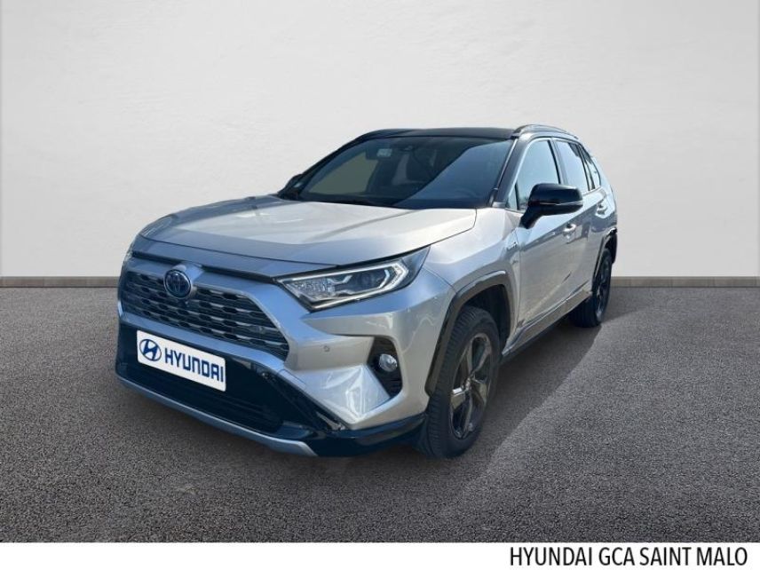 35400 : Hyundai Saint-Malo - GCA - TOYOTA RAV4 - RAV4 - Gris Atlas/Toit Noir Attitude - Transmission intégrale - Hybride : Essence/Electrique