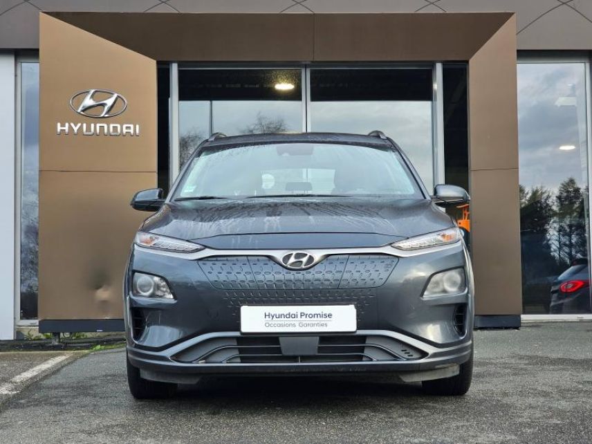 29000 : Hyundai Quimper - Iroise Automobiles - HYUNDAI Kona - Kona - Shimmering Silver Métal - Traction - Electrique