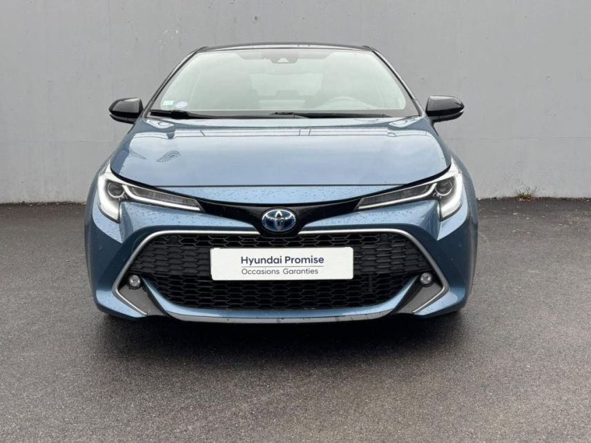 56600 : Hyundai Lorient - Auto Océane - TOYOTA Corolla - Corolla - Bleu de Prusse métallisé Bi-ton - Traction - Hybride : Essence/Electrique