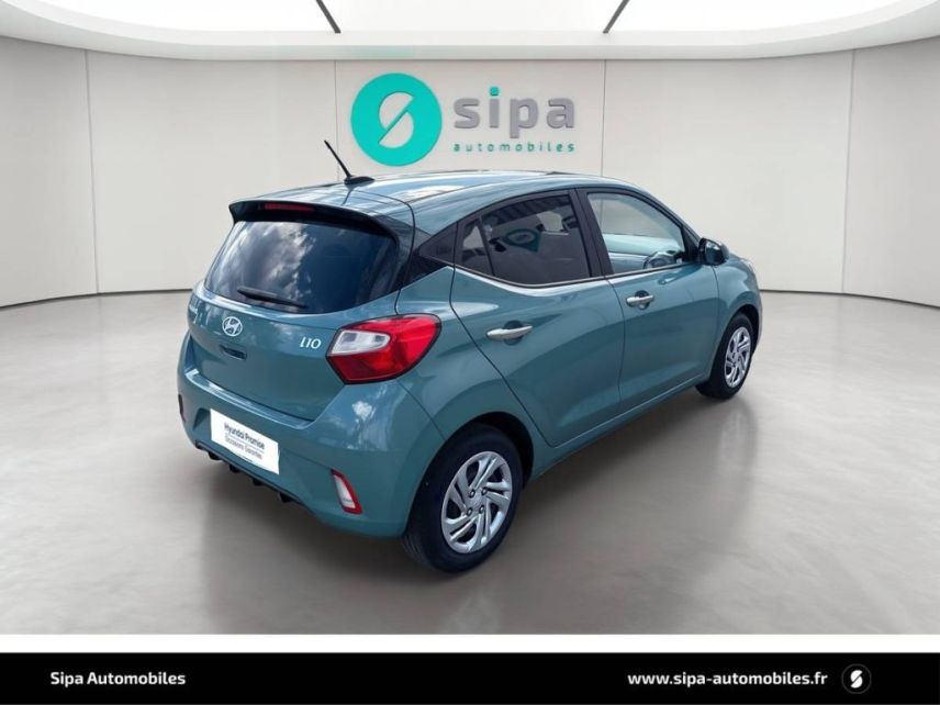 33140 : Hyundai Bordeaux Sud Villenave d'Ornon - Sipa Automobiles - HYUNDAI i10 Creative - i10 III - Vert - Boîte automatisée - Essence sans plomb