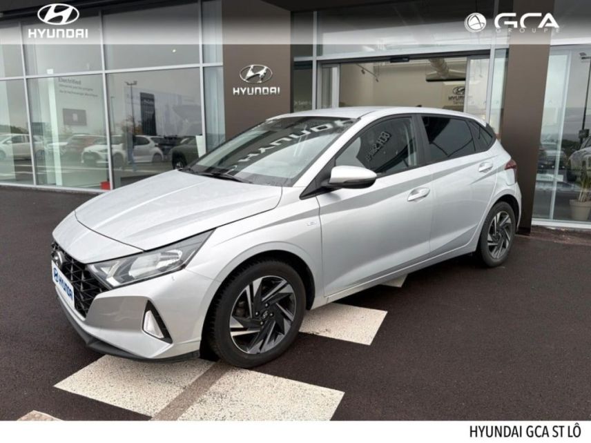 50000 : Hyundai Saint-Lô - GCA - HYUNDAI i20 - i20 - Sleek Silver Métal - Traction - Essence/Micro-Hybride