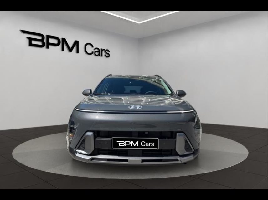 75013 : Hyundai Paris 13 - BPM Cars - HYUNDAI Kona - Kona - Ecotronic Gray perlé métallisé - Traction - Hybride : Essence/Electrique