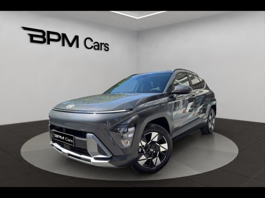 75013 : Hyundai Paris 13 - BPM Cars - HYUNDAI Kona - Kona - Ecotronic Gray perlé métallisé - Traction - Hybride : Essence/Electrique