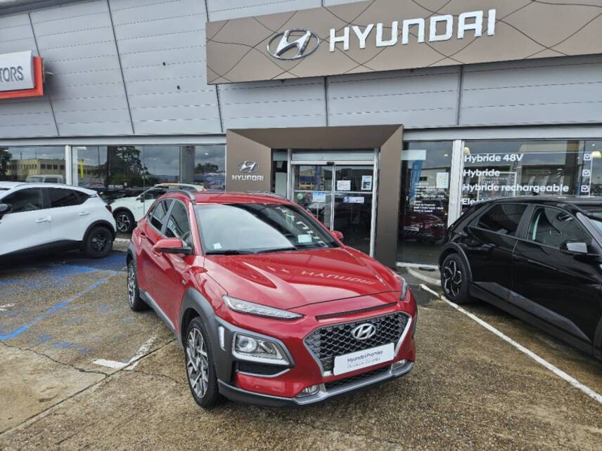 72100 : Hyundai Le Mans - Planet Auto - HYUNDAI Kona - Kona - Pulse Red Métal - Traction - Hybride : Essence/Electrique