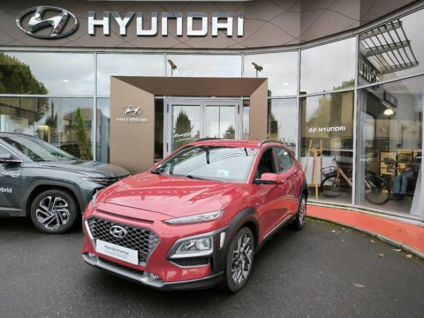 19100 : Hyundai Brive-la-Gaillarde - Garage Pouget - HYUNDAI Kona - Kona - Pulse Red - Traction - Hybride : Essence/Electrique