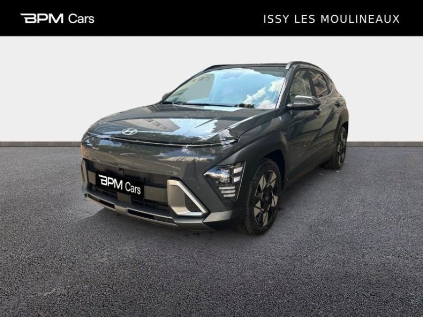 92130 : Hyundai ISSY-LES-MOULINEAUX - BPM Cars - HYUNDAI Kona - Kona - Ecotronic Gray Métal - Traction - Hybride : Essence/Electrique