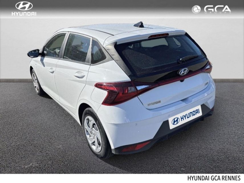35510 : Hyundai Rennes - GCA - HYUNDAI i20 - i20 - Atlas White - Traction - Essence/Micro-Hybride