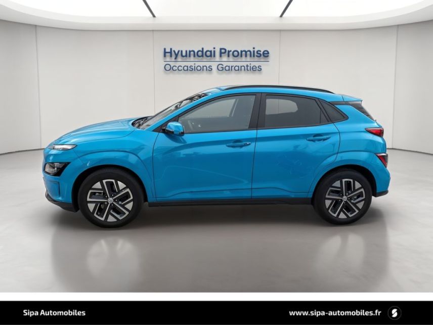33110 : Hyundai Bordeaux Nord Le Bouscat - Sipa Automobiles - HYUNDAI KONA ELECTRIC Intuitive - KONA ELECTRIC (12/2020) - BLEU CLAIR - Automate à fonct. Continu - Courant électrique