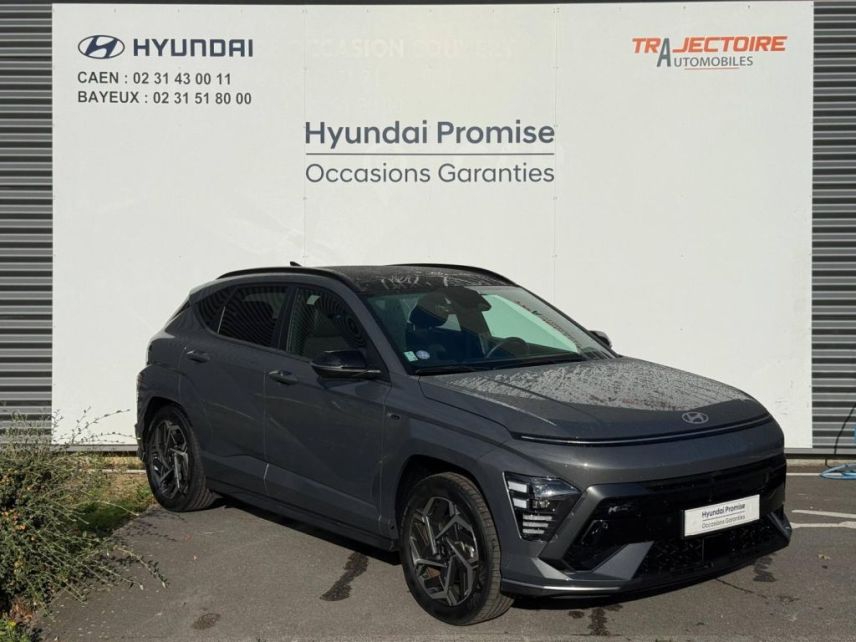 14100 : Hyundai Lisieux - Trajectoire Automobiles - HYUNDAI Kona - Kona - Ecotronic Gray perlé métallisé - Traction - Hybride : Essence/Electrique
