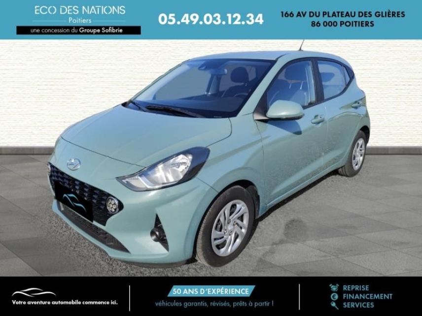 86000 : Hyundai Poitiers - Eco des Nations - HYUNDAI i10 - i10 - Vert - Traction - Essence