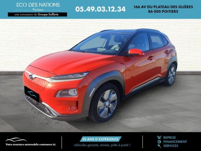 86000 : Hyundai Poitiers - Eco des Nations - HYUNDAI Kona - Kona - Orange - Traction - Electrique