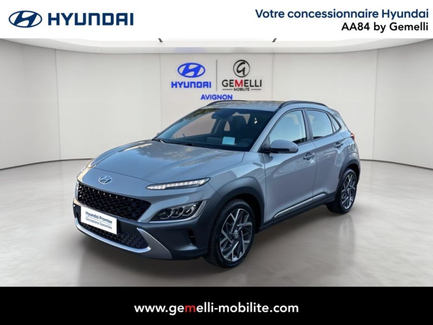84130 : Hyundai Avignon - Actions Automobiles 84 - HYUNDAI KONA HYBRID Creative - KONA - Gris - Automate sequentiel - Essence / Courant électrique