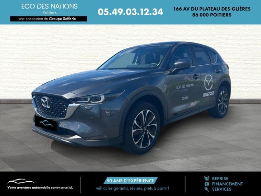 86000 : Hyundai Poitiers - Eco des Nations - MAZDA CX-5 - CX-5 - Machine Gray Métallisé - Traction - Essence/Micro-Hybride