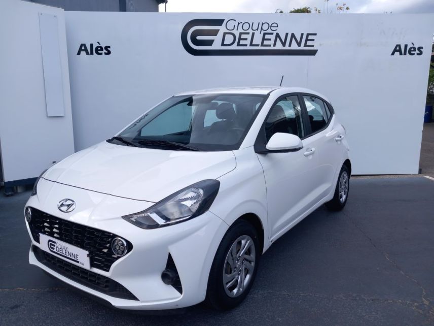 30100 : Hyundai Alès - Auto Hall - HYUNDAI i10 Intuitive - i10 III - Blanc - Boîte manuelle - Essence sans plomb