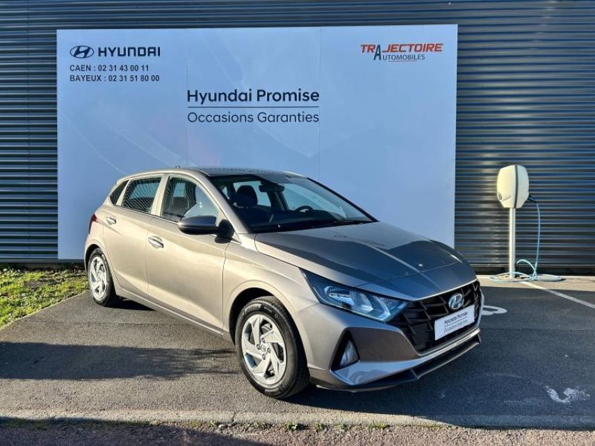 14100 : Hyundai Lisieux - Trajectoire Automobiles - HYUNDAI i20 - i20 - Sleek Silver Métal - Traction - Essence