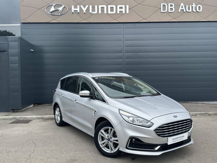 21300 : Hyundai Dijon - Privilège Automobiles - FORD S-MAX Titanium Business - S-MAX II - Gris - Automate à fonct. Continu - Essence / Courant électrique