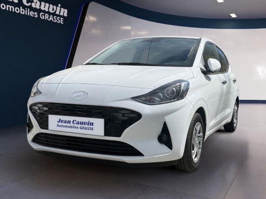 06130 : Hyundai Grasse - Garage Jean Cauvin - HYUNDAI i10 - i10 - BLANCHE - Traction - Essence