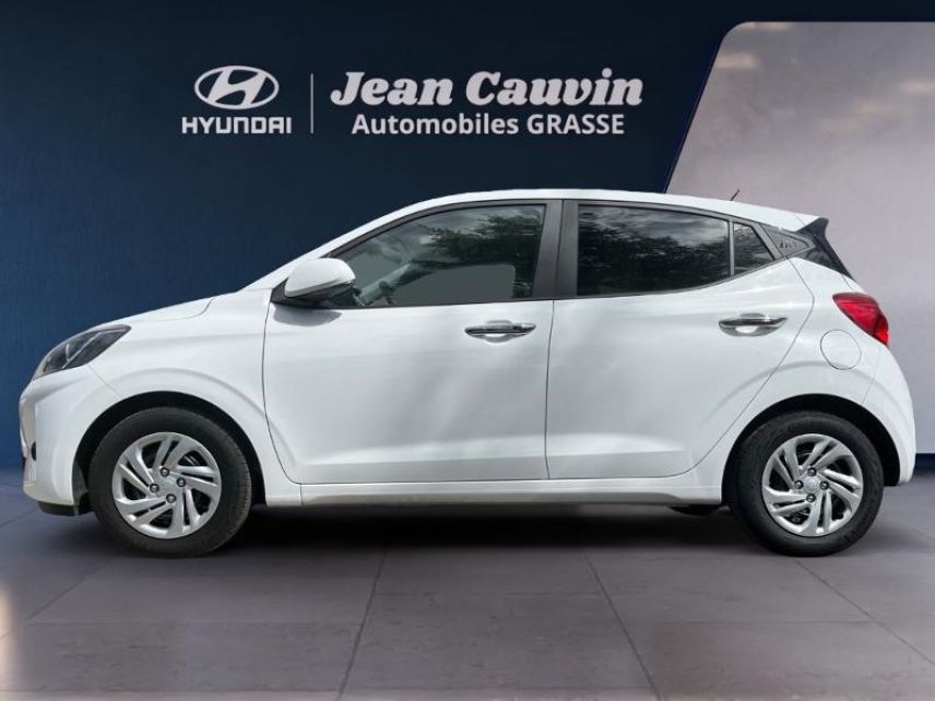 06130 : Hyundai Grasse - Garage Jean Cauvin - HYUNDAI i10 - i10 - BLANCHE - Traction - Essence